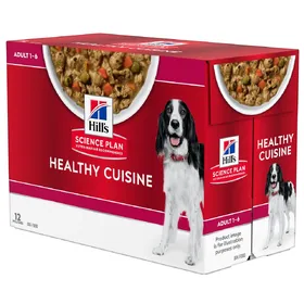 Comparer les prix de Adult Healthy Cuisine poulet Hill's Science Plan - Pâtée pour chien