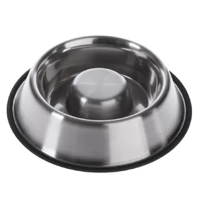 Meilleurs prix pour Gamelle anti-glouton en inox - Gamelle pour chien