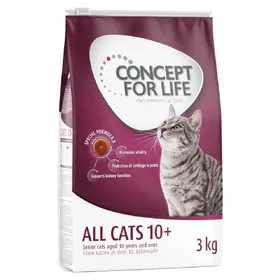 Meilleurs prix pour All Cats 10+ Concept for Life - Croquettes pour chat