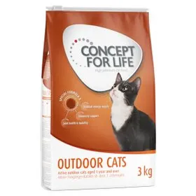 Comparer les prix de Outdoor Cats Concept for Life - Croquettes pour chat