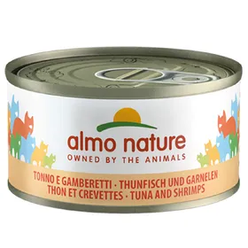 Comparer les prix de Thon, calamar (en gelée) Almo Nature Nourriture humide pour Chat