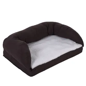 Meilleurs prix pour Panier orthopédique Chien L75 l50 H25cm marron - Panier pour Chien