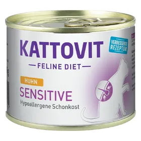 Meilleurs prix pour Kattovit Sensitive poulet - Pâtée pour chat