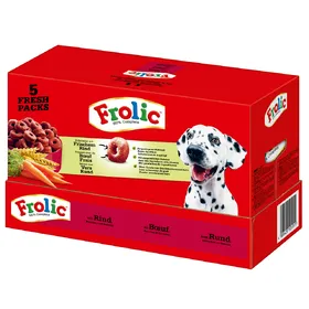 Meilleurs prix pour Frolic Complete, bœuf - Croquettes pour chien