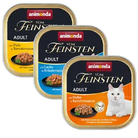 Comparer les prix de Adult NoGrain en sauce Animonda Vom Feinsten - Pâtée pour chat