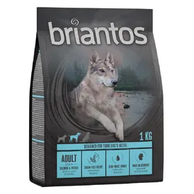 Meilleurs prix pour Briantos Adult saumon, pommes de terre SANS CEREALES - Croquettes pour chien