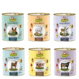Comparer les prix de GranataPet Liebling's Mahlzeit lot mixte I (6 variétés) - Pâtée pour chien