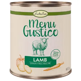 Meilleurs prix pour Lukullus Menu Gustico agneau, carottes, pommes de terre et potiron pour chien - 6 x 800 g
