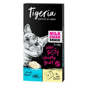 Meilleurs prix pour Tigeria Milk Cream Snack yaourt, fromage - Friandises pour chat
