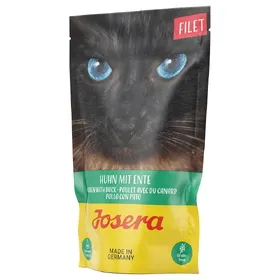 Comparer les prix de Josera Filet poulet, canard - Pâtée pour chat