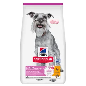 Comparer les prix de Canine 3x Mature Adult 7+ Small & Mini Light poulet Hill's Science Plan