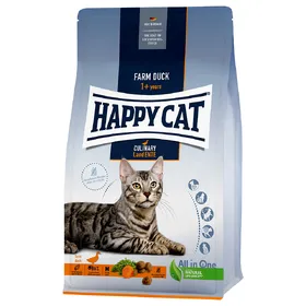 Comparer les prix de Lot Happy Cat pour chat - Culinary Adult canard fermier
