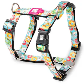 Meilleurs prix pour Harnais en H Max & Molly Donuts pour chien - taille S : tour de poitrail 41-52 cm