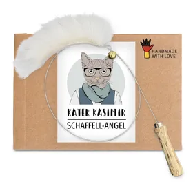 Meilleurs prix pour Canne à pêche Kater Kasimir avec toison - pour chat