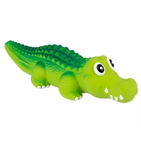 Meilleurs prix pour Jouet en latex Crocodylus environ L 20 x l 6 x H 5 cm - pour chien