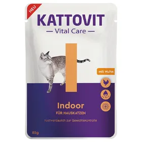 Meilleurs prix pour Kattovit Vital Care Indoor poulet - Pâtée pour chat