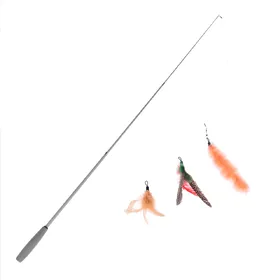 Comparer les prix de Canne à pêche pour chats TIAKI 3 en 1