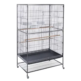 Meilleurs prix pour Cage TIAKI Grand Espace pour oiseaux 90 x 58,4 x 152,4 cm