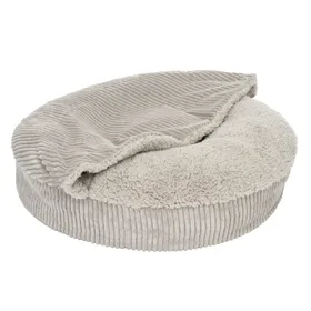 Meilleurs prix pour Panier Flocon pour chien - housse de rechange : Ø 65 cm, gris clair