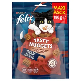 Comparer les prix de Felix Tasty Nuggets bœuf, agneau pour chat - 180 g