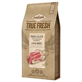 Meilleurs prix pour Large Breed avec canard Carnilove True Fresh croquettes pour chiens
