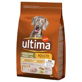 Meilleurs prix pour Ultima Medium / Maxi Adult poulet, riz pour chien