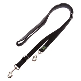 Meilleurs prix pour Laisse doublée Hunter, noir L 200 x l 2,5 cm - pour chien