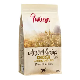 Meilleurs prix pour Purizon Adult poulet, poisson - céréales anciennes pour chat -  2,5 kg