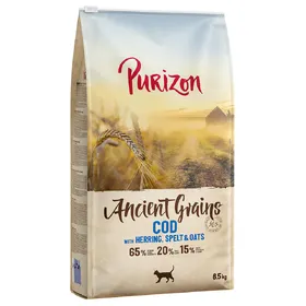 Comparer les prix de Lot Purizon céréales anciennes 2 x 6,5 kg pour chat  - cabillaud