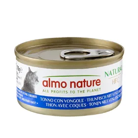 Comparer les prix de Almo Nature 6 x 70 g pour chat - thon, palourdes