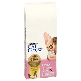 Comparer les prix de Purina Cat Chow Kitten, poulet - lot % : 2 x 15 kg