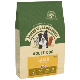 Meilleurs prix pour James Wellbeloved Adult agneau, riz pour chien - 2 x 12 kg