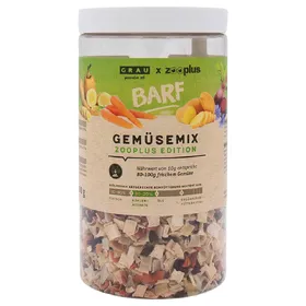 Meilleurs prix pour 400g Grau Gemüsemix Zooplus Edition Ergänzungsfutter für Hunde