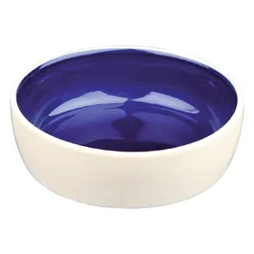 Meilleurs prix pour Lot de 2 gamelles (0,3L - 12cm) en céramique bicolore Trixie pour chien et chat