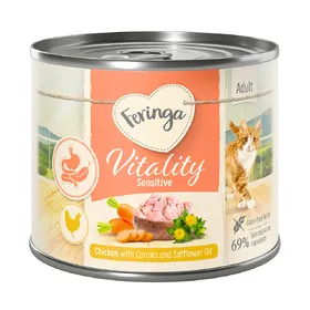 Meilleurs prix pour Lot Feringa Vitality Sensitive pour chat - 12 x 200 g