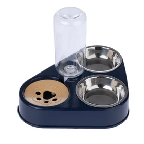 Meilleurs prix pour TIAKI gamelle triple avec distributeur d'eau 2x200ml chat chien
