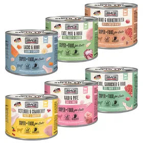 Meilleurs prix pour Lot mixte MAC's pour chat - 24 x 200 g (6 variétés)