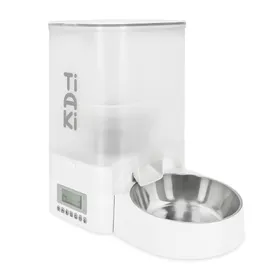 Comparer les prix de Distributeur automatique de nourriture TIAKI pour chat et petit chien - jusqu’à 3 l de nourriture