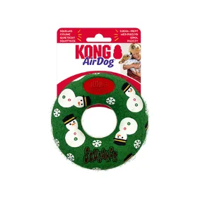 Comparer les prix de Jouet KONG Holiday AirDog® Squeaker Donut pour chien - environ 12,7 cm de diamètre