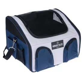 Comparer les prix de Nomad Tales Spirit Siège auto pour chien Stone ca. 42x36x33cm chien