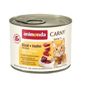 Comparer les prix de Senior bœuf, poulet, fromage Animonda Carny - Pâtée pour chat