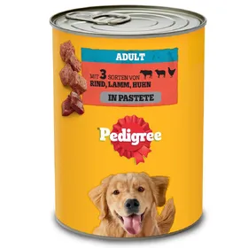 Meilleurs prix pour 12x400g Pedigree Adult Classic Trio de viande pour chien