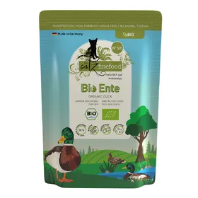 Meilleurs prix pour catz finefood Bio 12 x 85 g pour chat - No.505 canard bio