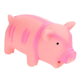 Comparer les prix de Jouet Cochon parlant en latex 1 jouet (rose, 15 cm environ) - pour chien