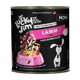 Comparer les prix de 6x800 g Lucky Jim Mono agneau nourriture pour chiens humide