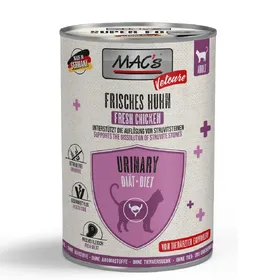 Meilleurs prix pour 6x400g Vetcare Urinary poulet frais MAC's CAT nourriture humide pour chat