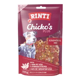Comparer les prix de 225 g RINTI Extra Chicko Plus assortiment de cubes friandises pour chien