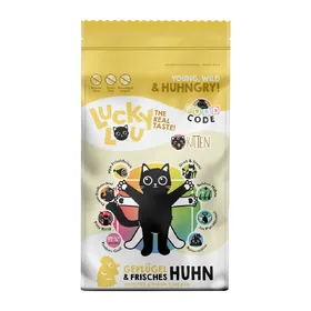 Comparer les prix de 9kg Lucky Lou Kitten Volaille et poulet croquettes pour chat