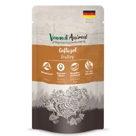 Comparer les prix de 12x125g Volaille Venandi Animal Nourriture humide pour chats