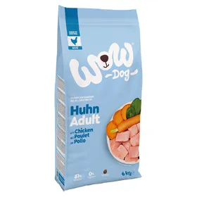 Meilleurs prix pour 6 kg WOW Adult poulet nourriture sèche pour chien
